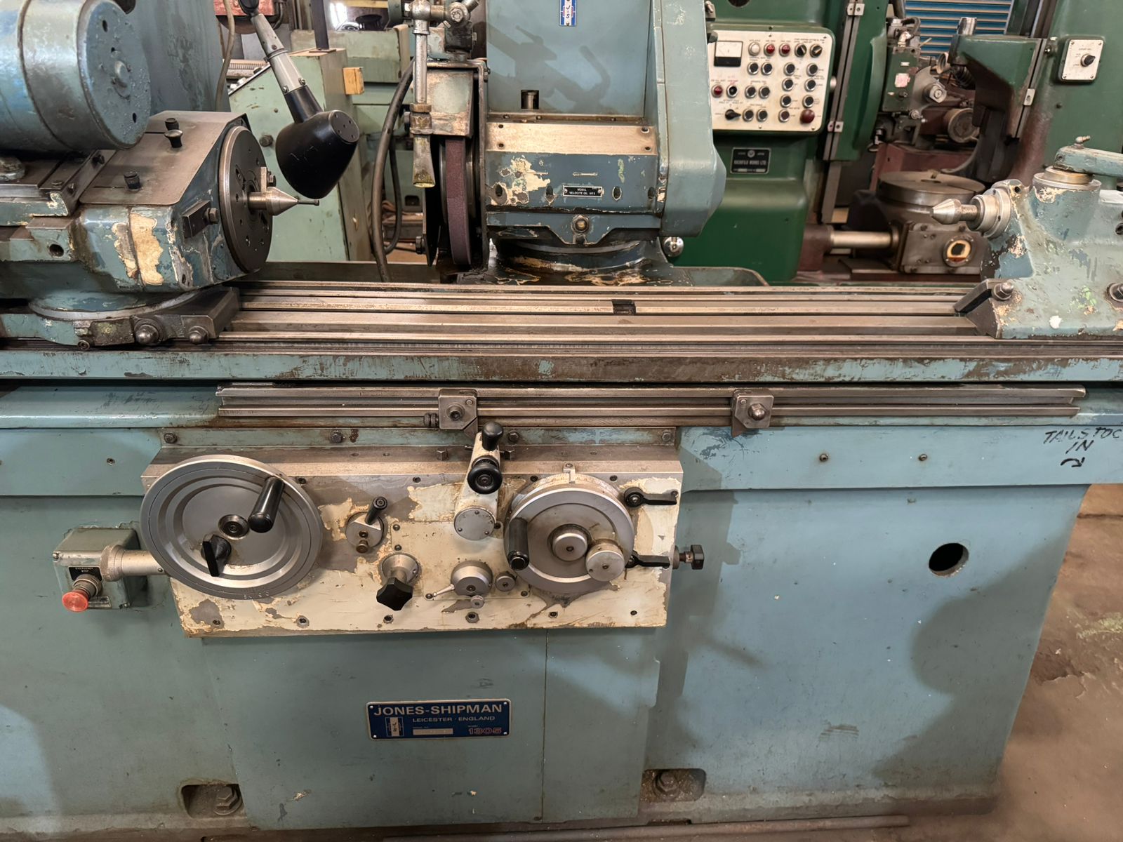 Jones and Shipman Cylindrical Grinder thumb